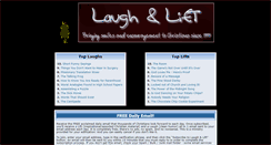 Desktop Screenshot of laughandlift.com